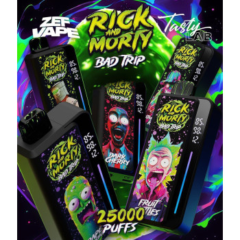 RICK AND MORTY BAD TRIP 25000 ORIGINAL (Гранат смородина)