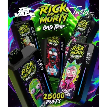 RICK AND MORTY BAD TRIP 25000 ORIGINAL (Яблоко лайм)