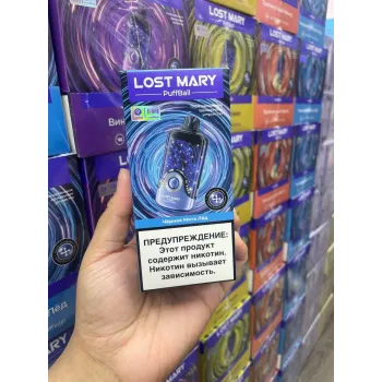 Lost Mary PuffBall 30000 original (Черная мята лед)