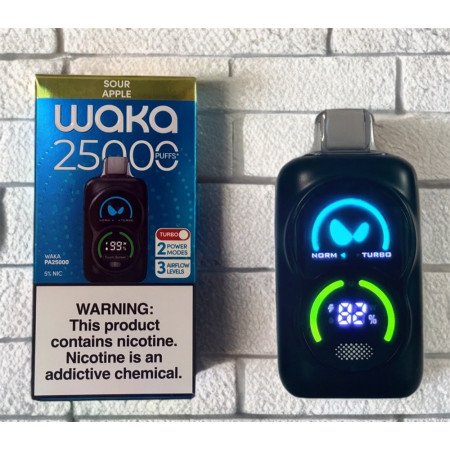 WAKA PA 25000 5% англ ORIGINAL (Triple Mango)