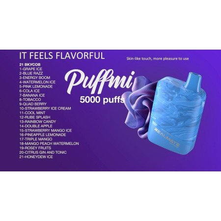 PUFFMI REALMATE 5000 ORIGINAL (Pink lemonade)