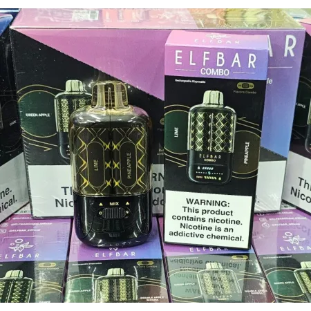ELFBAR COMBO 25000 ORIGINAL (Green grape - Grape)
