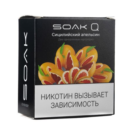 SOAK Q картриджи (2шт) 1500 Original (Какао с маршмеллоу)