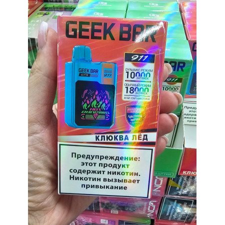 GEEK BAR 911 18000 ORIGINAL (Тройная дыня лёд)