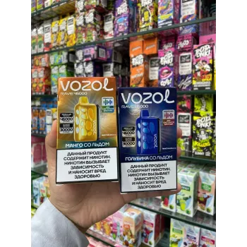 VOZOL Rave 46000 русс. ORIGINAL (Лимон яблоко мята)