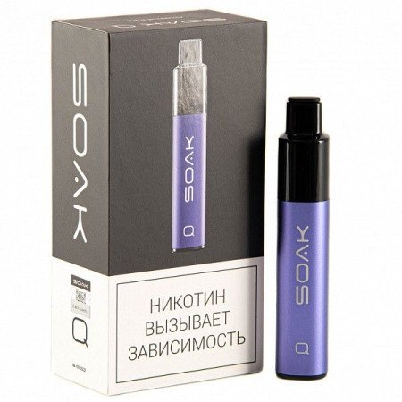 SOAK Q УСТРОЙСТВО+КАРТРИДЖ 1500 ORIGINAL (Ониксовый черный)