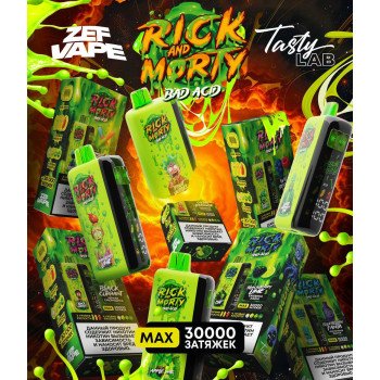 Rick and Morty Bad ACID 30000 original (Клюква лайм)