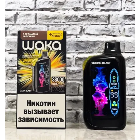 WAKA BLAST 38000 Original (Черника малина ментол)
