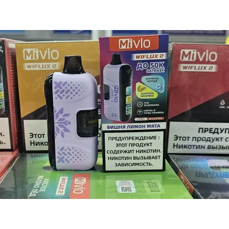 MiVio Wiflux2 50000 русс. ORIGINAL (Клубника лёд)