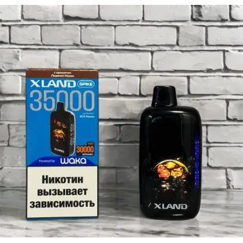Wakа X land Spike 35000 (Кислое Яблоко Карамель)