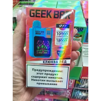 GEEK BAR 911 18000 ORIGINAL (Черника лёд)