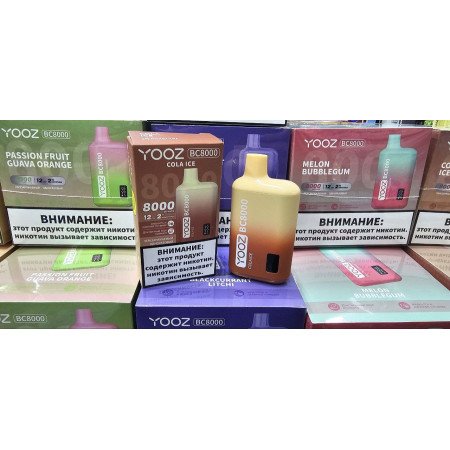YOOZ BC 8000 ORIGINAL (Blackcurrant Leche)