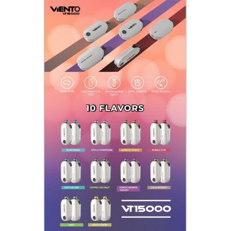 VIENTO VT 15000 ORIGINAL (Cola whiskey)
