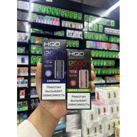 HQD GLAZE 12000 русс ORIGINAL (Персик нектарин и абрикосовая косточка)