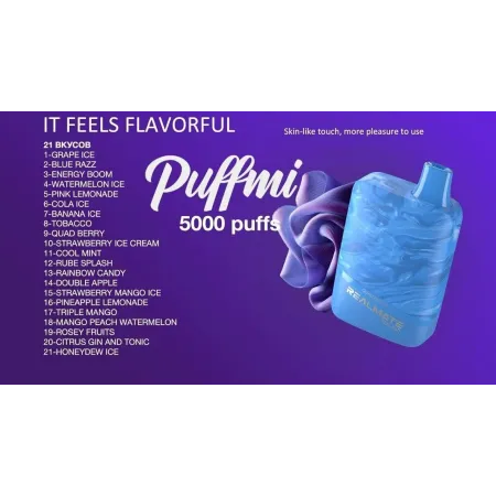 PUFFMI REALMATE 5000 ORIGINAL (HONEYDEW ICE)