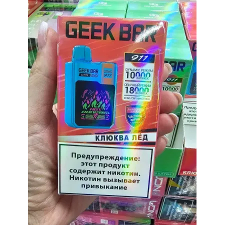 GEEK BAR 911 18000 ORIGINAL (Сочный персик лёд)