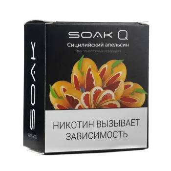 SOAK Q картриджи (2шт) 1500 Original (Яблочный сидр)