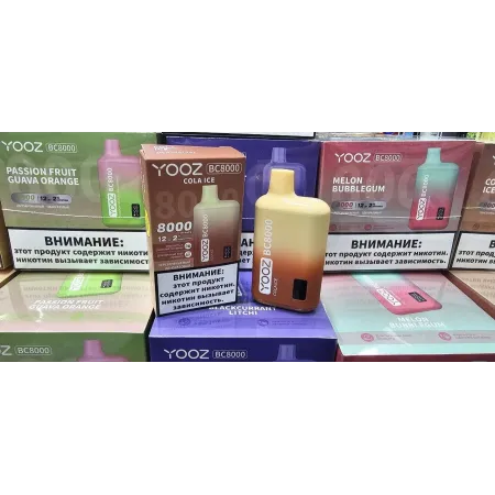 YOOZ BC 8000 ORIGINAL (Passion Fruit guava orange)
